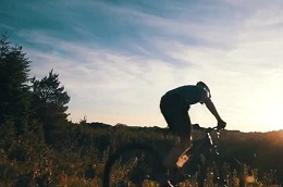 Mountain Bike on trail