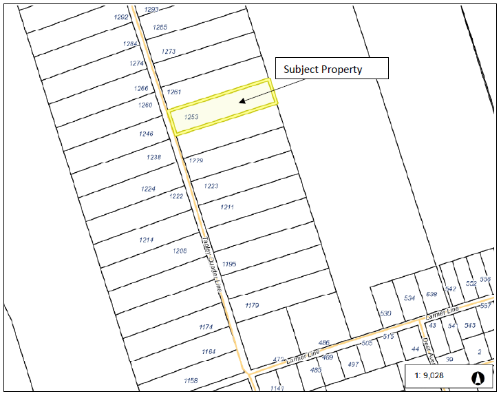 Key Map for 1253 Tapley 1/4 Line