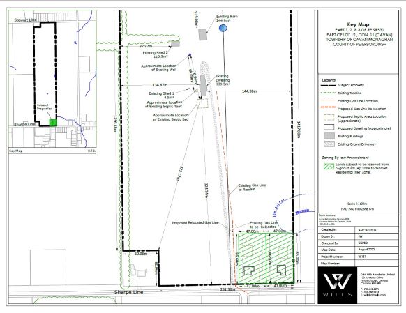 Key Map 872 Sharpe Line