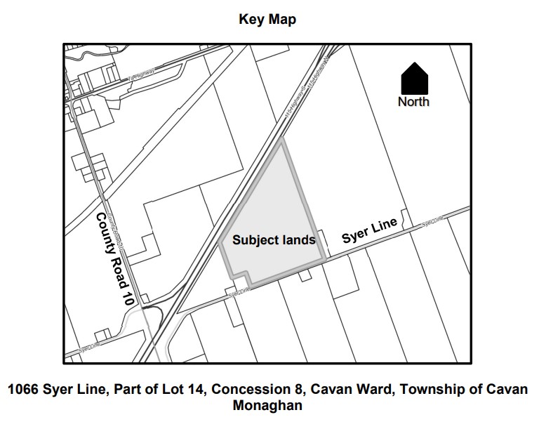 Key Map 1066 Syer Line