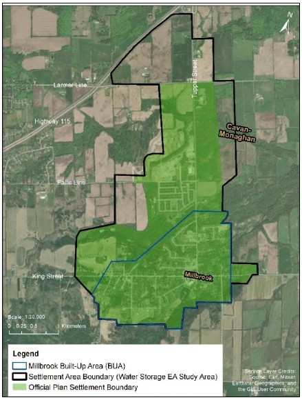 Figure 1. Map Showing Study Area
