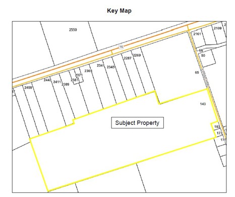 Key Map of 143 Elmdale Road