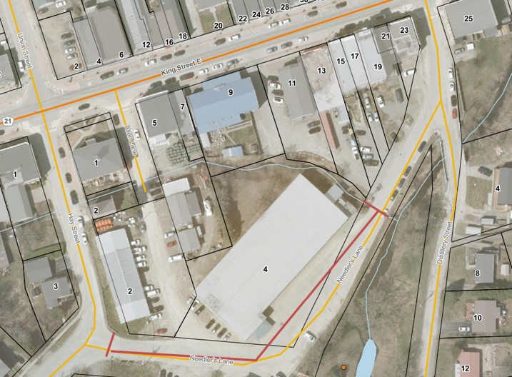 Map of Road Closure